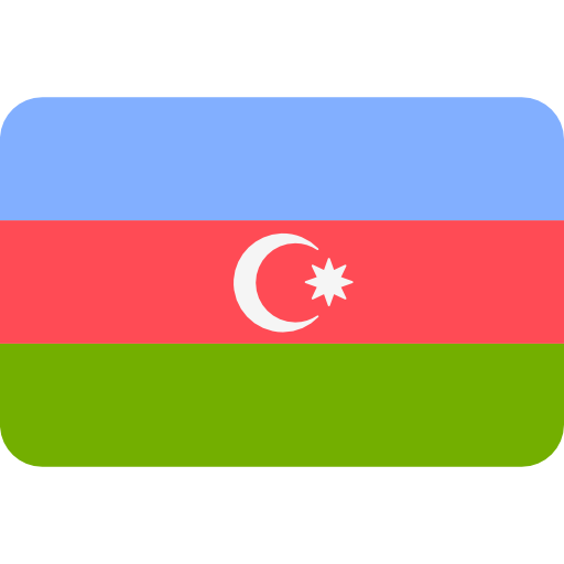 Azerbaijan flag illustration
